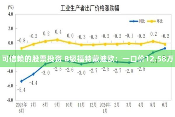 可信赖的股票投资 B级福特蒙迪欧：一口价12.58万