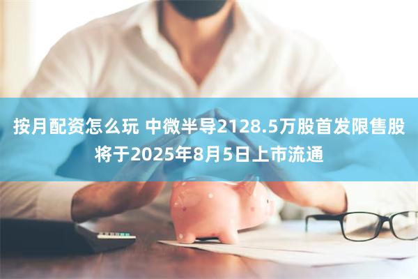 按月配资怎么玩 中微半导2128.5万股首发限售股将于2025年8月5日上市流通